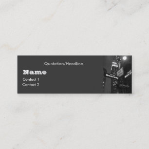 City Night Profile Card