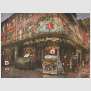 City - NY - Ernest Roeber's Cafe 1908 Tissue Paper