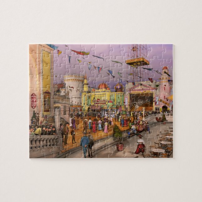 City - NY - Everything for your amusement 1905 Jigsaw Puzzle (Horizontal)
