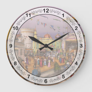 City - NY - Everything for your amusement 1905 Large Clock