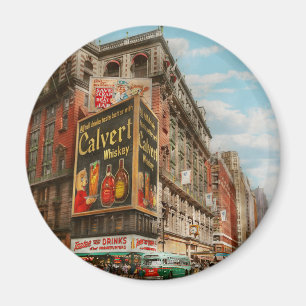 City - NY - Tastee's and Macy's 1942 Magnet