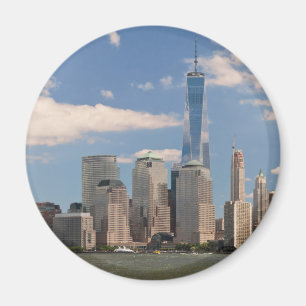 City - NY - The colours of a city Magnet