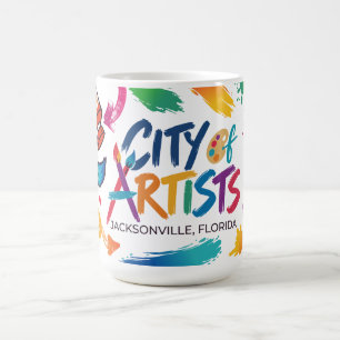 City of Artists Heat-Reveal Colour Changing Mug