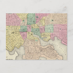 City Of Baltimore Maryland Postcard