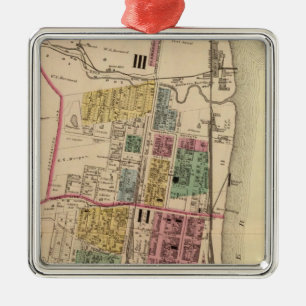 City of Bellaire, Ohio Metal Ornament