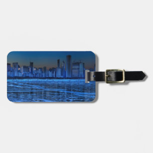 City of broad shoulders and lake Michigan Luggage Tag