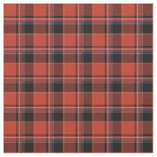 City of Calgary Alberta Canada Tartan Fabric