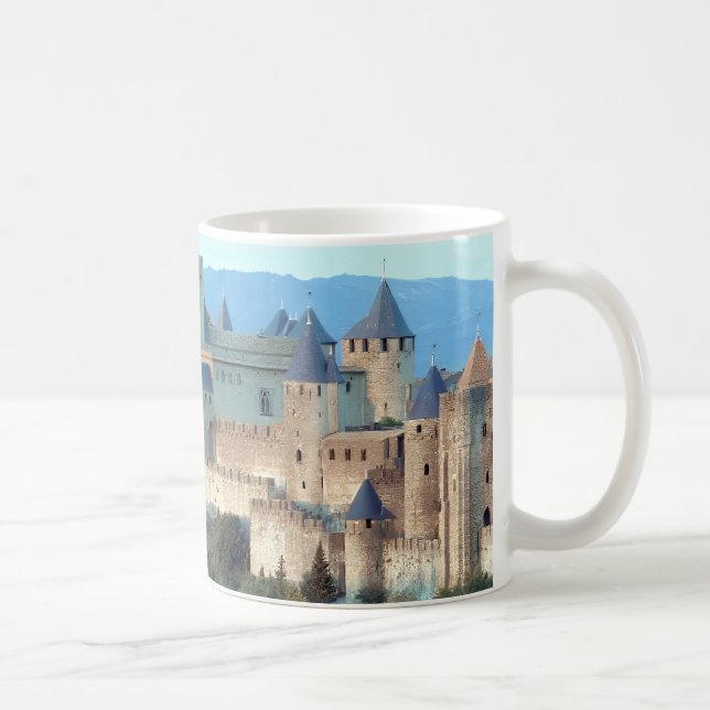 City of Carcassonne. France Coffee Mug (Right)