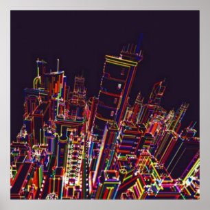 City of Colours Poster