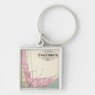 City of Columbus, Franklin County, Ohio Keychain