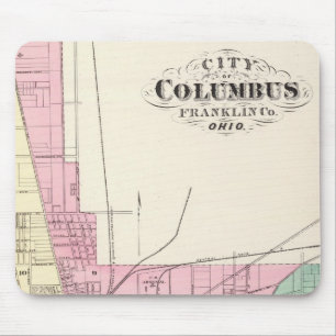 City of Columbus, Franklin County, Ohio Mouse Pad