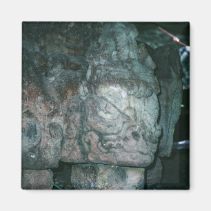 City of Copan Mayan Ruins Honduras Photo Designed Magnet