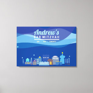 CITY OF DAVID  Bar Mitzvah Sign In Memory Board