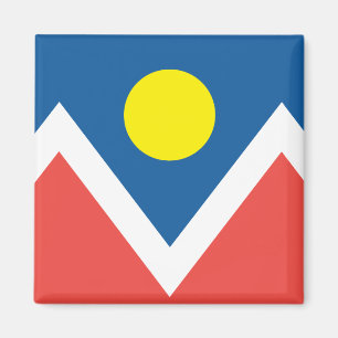 City of Denver flag Magnet