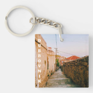 City of Dubrovnik, Dalmatia, Croatia Keychain