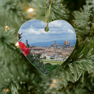 City of Florence, Italy Ceramic Ornament