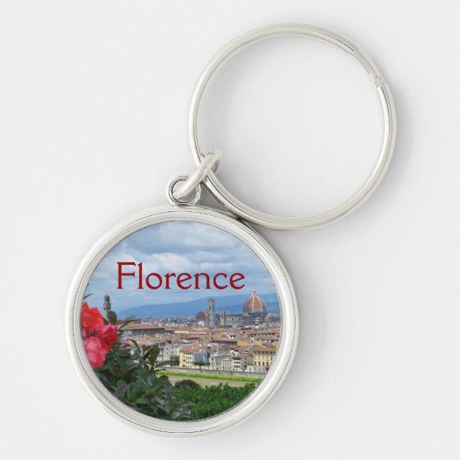 City of Florence, Italy Keychain (Front)