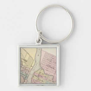 City of Ft Howard, City of Green Bay Keychain