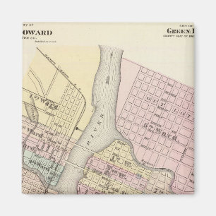 City of Ft Howard, City of Green Bay Magnet