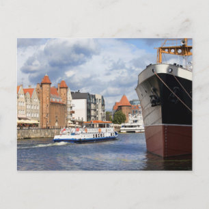 City of Gdansk in Poland Postcard