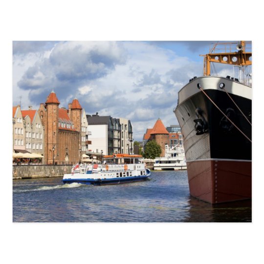 City of Gdansk in Poland Postcard