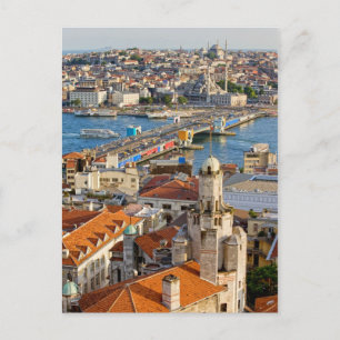 City of Istanbul in Turkey Postcard