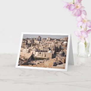 City of Jerusalem Card