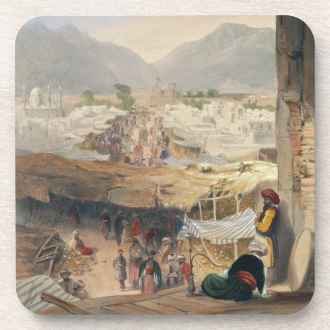 City of Kandahar, its Principal Bazaar and Citadel Coaster (Front)