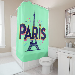 City of Lights: Bold Paris Typography Art