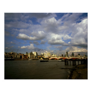 City of London In The 1990'S Poster