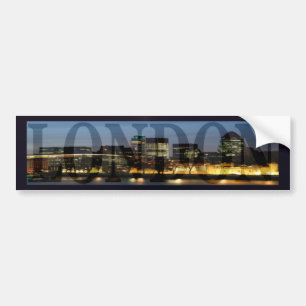 City Of London Skyline Bumper Sticker