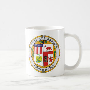 City of Los Angeles 1781, Vintage California Herit Coffee Mug
