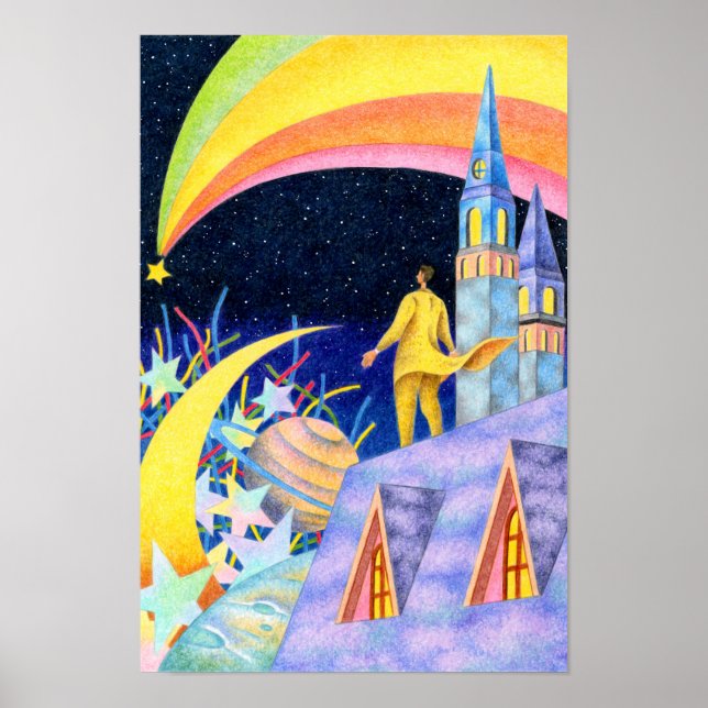City of Meteors. Poster (Front)