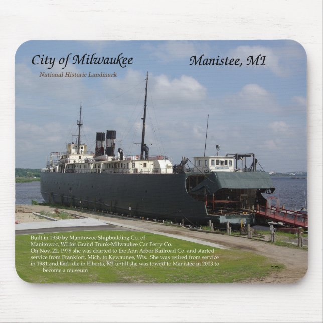 City of Milwaukee mousepad (Front)