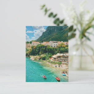 City of Mostar - Bosnia and Herzegovina Holiday Postcard