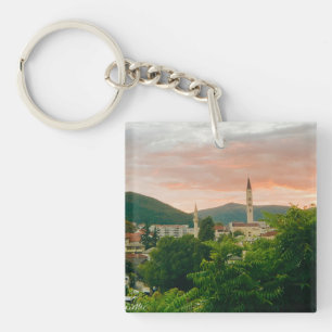 City of Mostar - Bosnia and Herzegovina Keychain