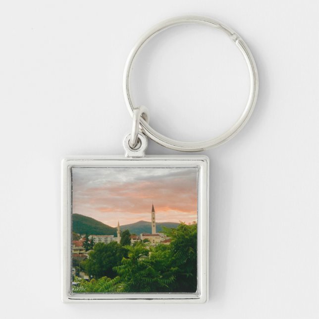 City of Mostar - Bosnia and Herzegovina  Keychain (Front)