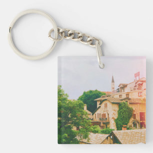 City of Mostar - Bosnia and Herzegovina Keychain