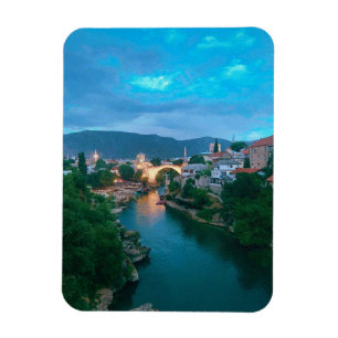 City of Mostar - Bosnia and Herzegovina Magnet