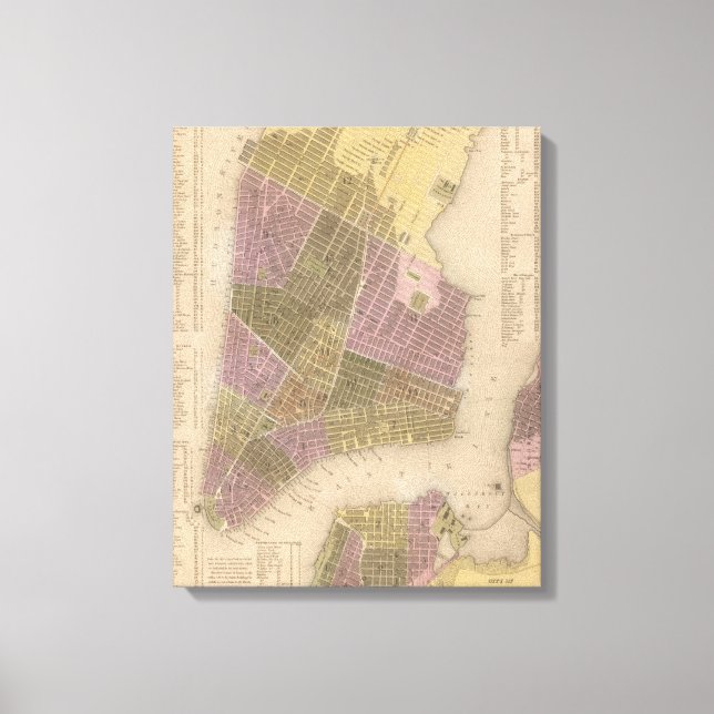 City of New York Canvas Print (Front)