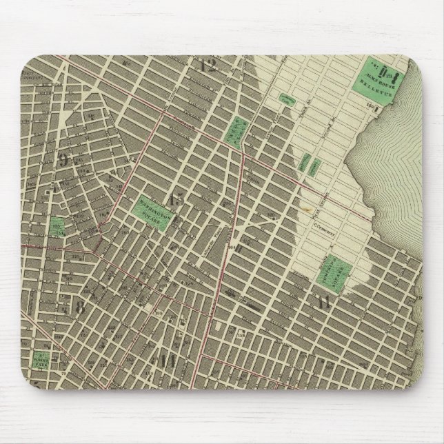 City Of New York Mouse Pad (Front)