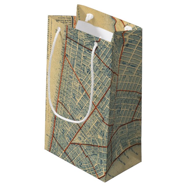 City of NewYork Small Gift Bag (Back Angled)