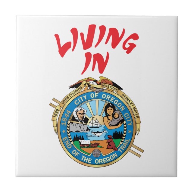 City of Oregon Tile (Front)