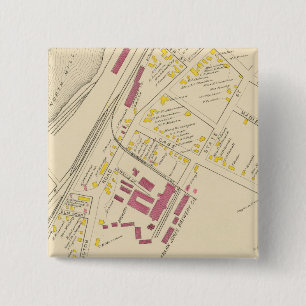 City of Portsmouth 4 2 Inch Square Button