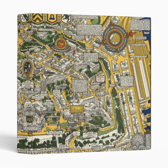 City of Quebec Map Binder (Front/Spine)