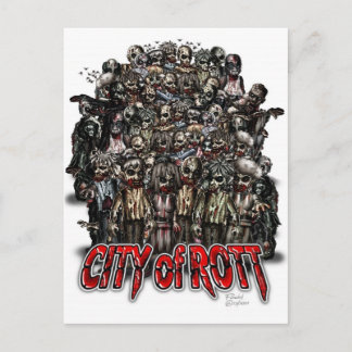 City of Rott Merchandize Postcard