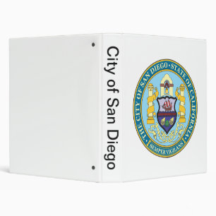 City of San Diego seal Binder