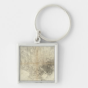 City Of San Francisco And Its Vicinity, California Keychain