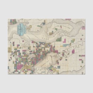 City Of Seattle And Environs Tissue Paper