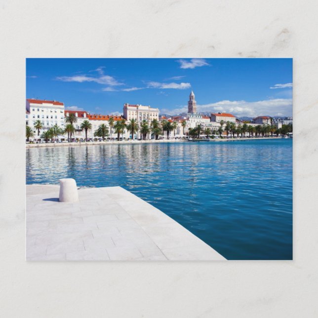 City of Split in Croatia Postcard (Front)